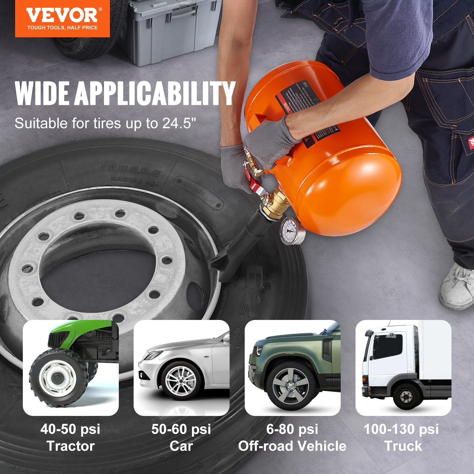 Tyre Bead Seater, 5 Gal/19L — view 3