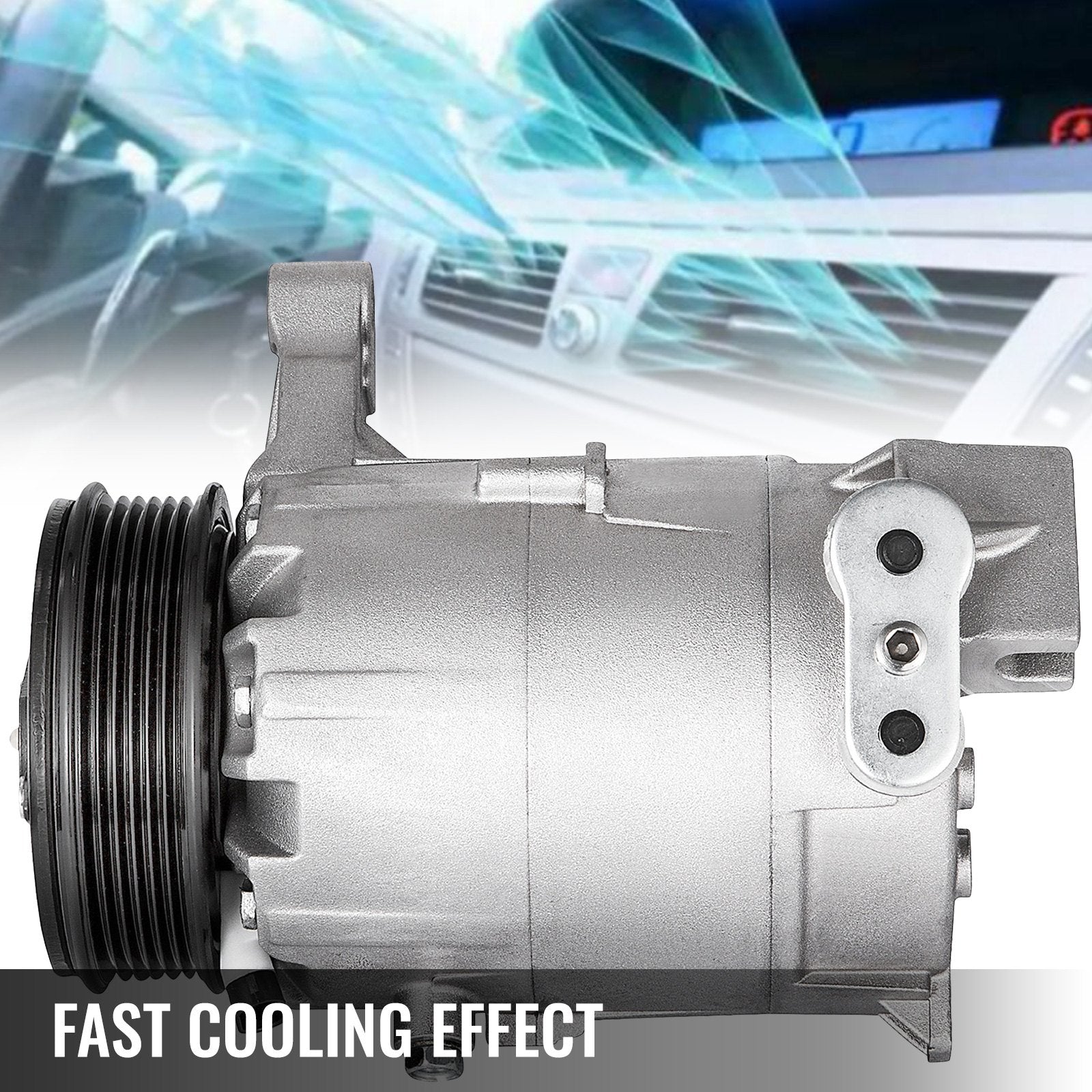 A/C Compressor with Clutch Fit — view 5