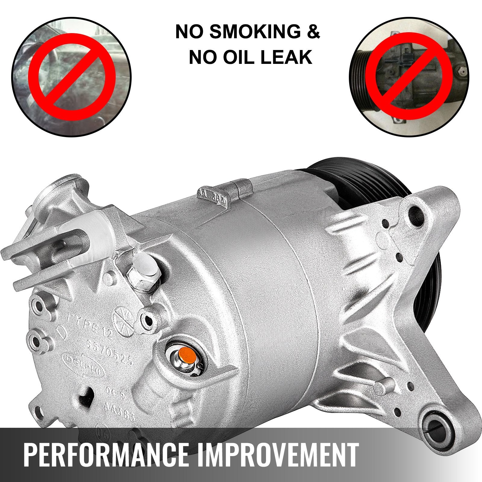 A/C Compressor with Clutch Fit — view 7