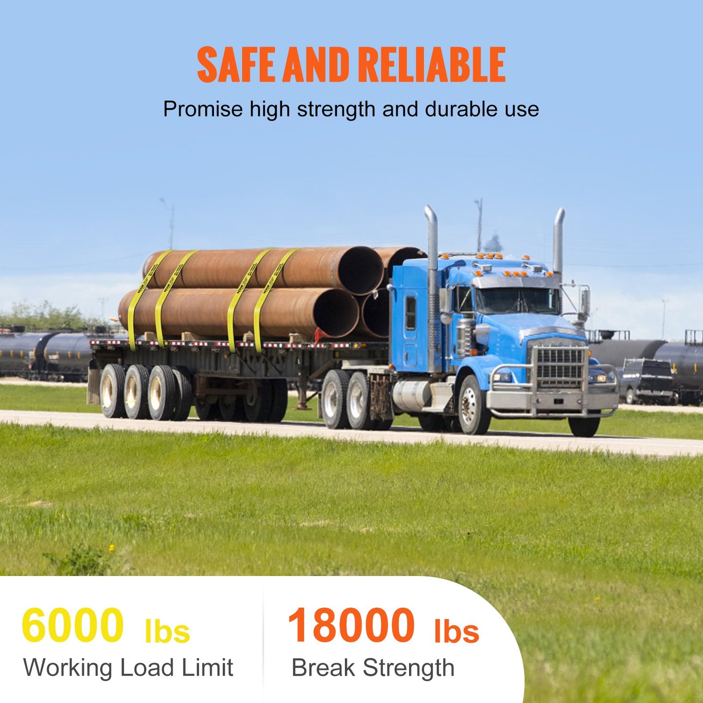 Winch Straps 10.2 cm x 12.2 — view 6
