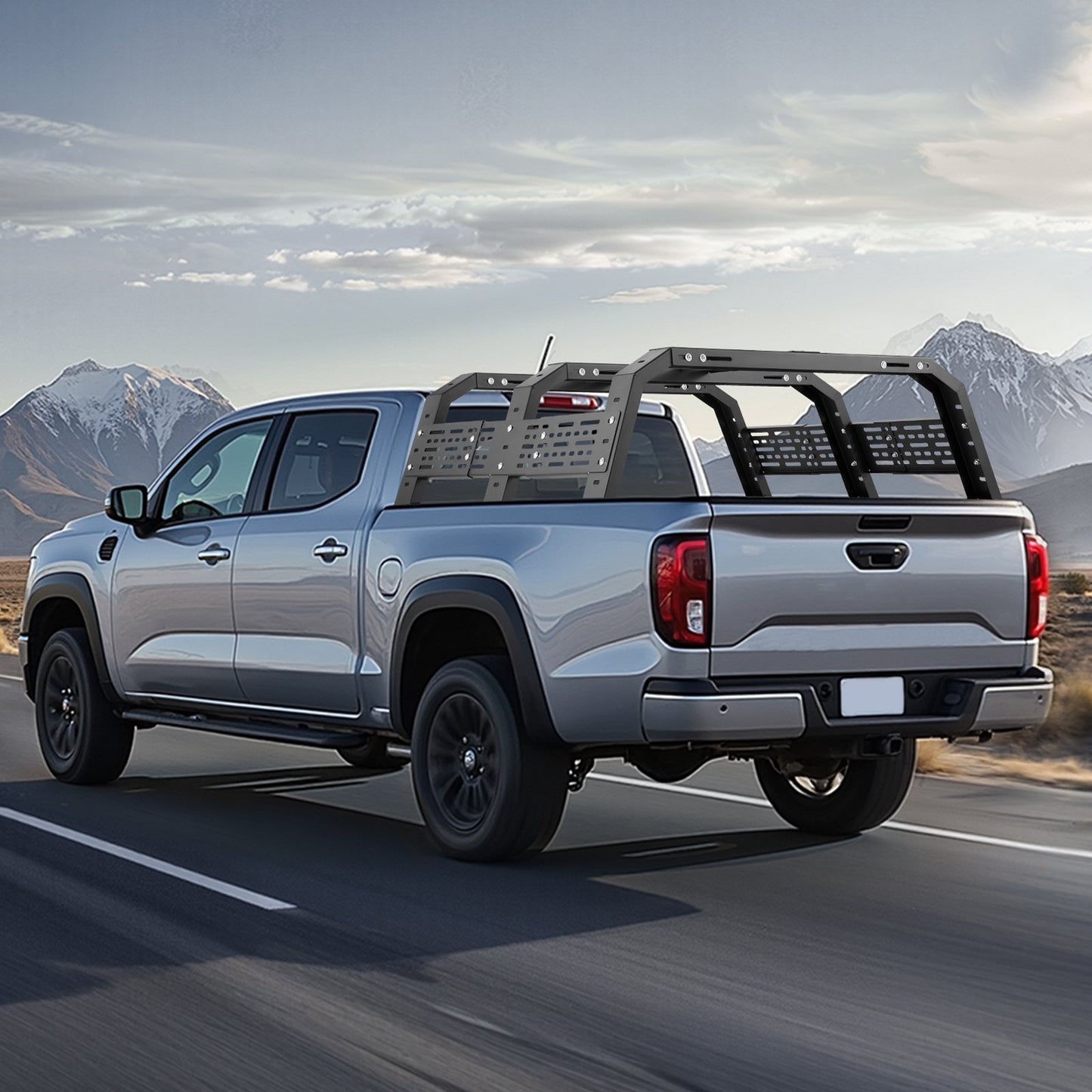 Overland Truck Bed Rack, 125-172.5 — view 9