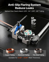 Professional brake line flaring tool kit — view 4