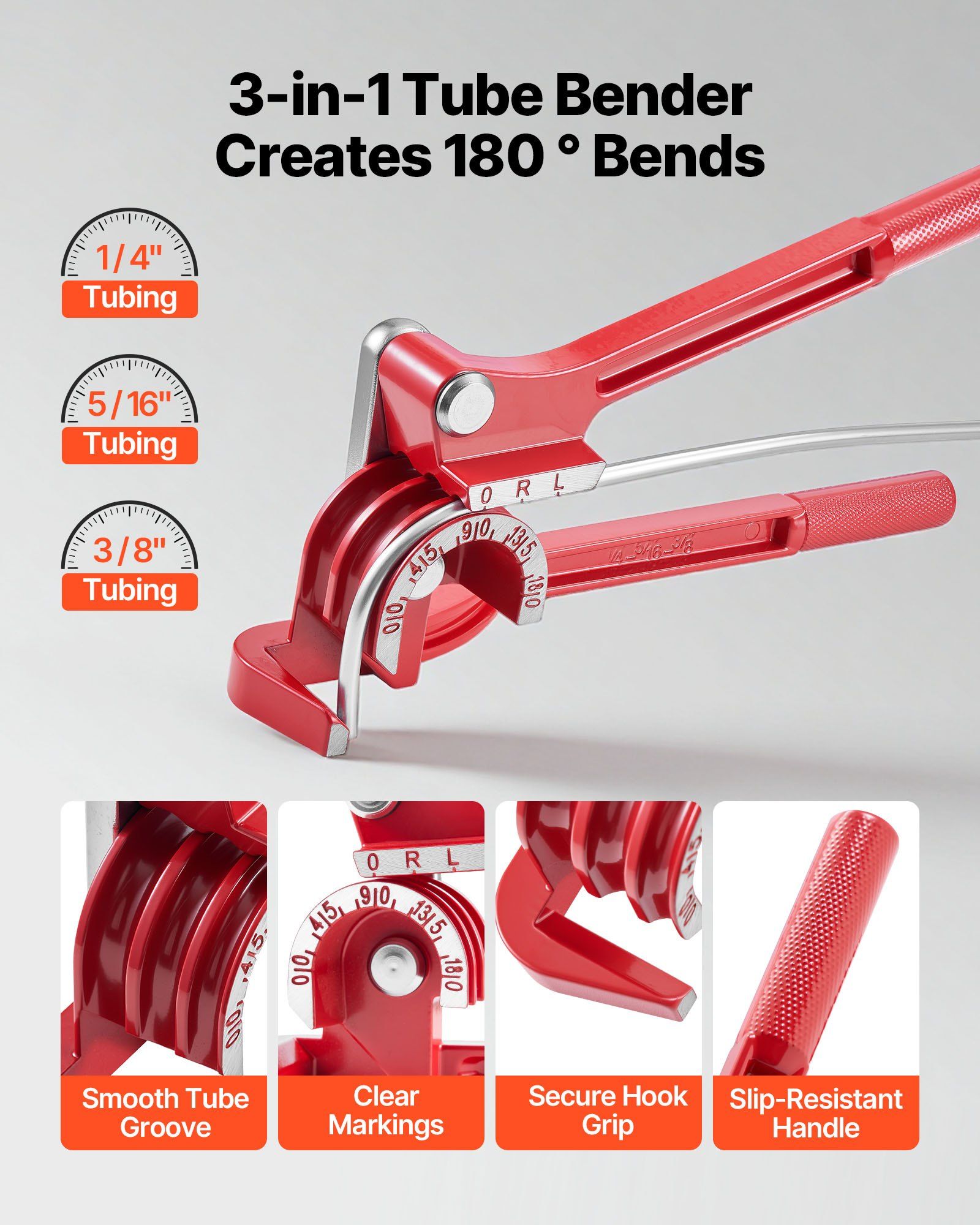 Brake line repair kit with single flaring tool — view 7