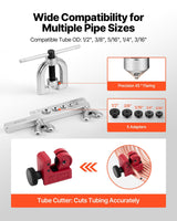 Brake line repair kit with flaring tool — view 6
