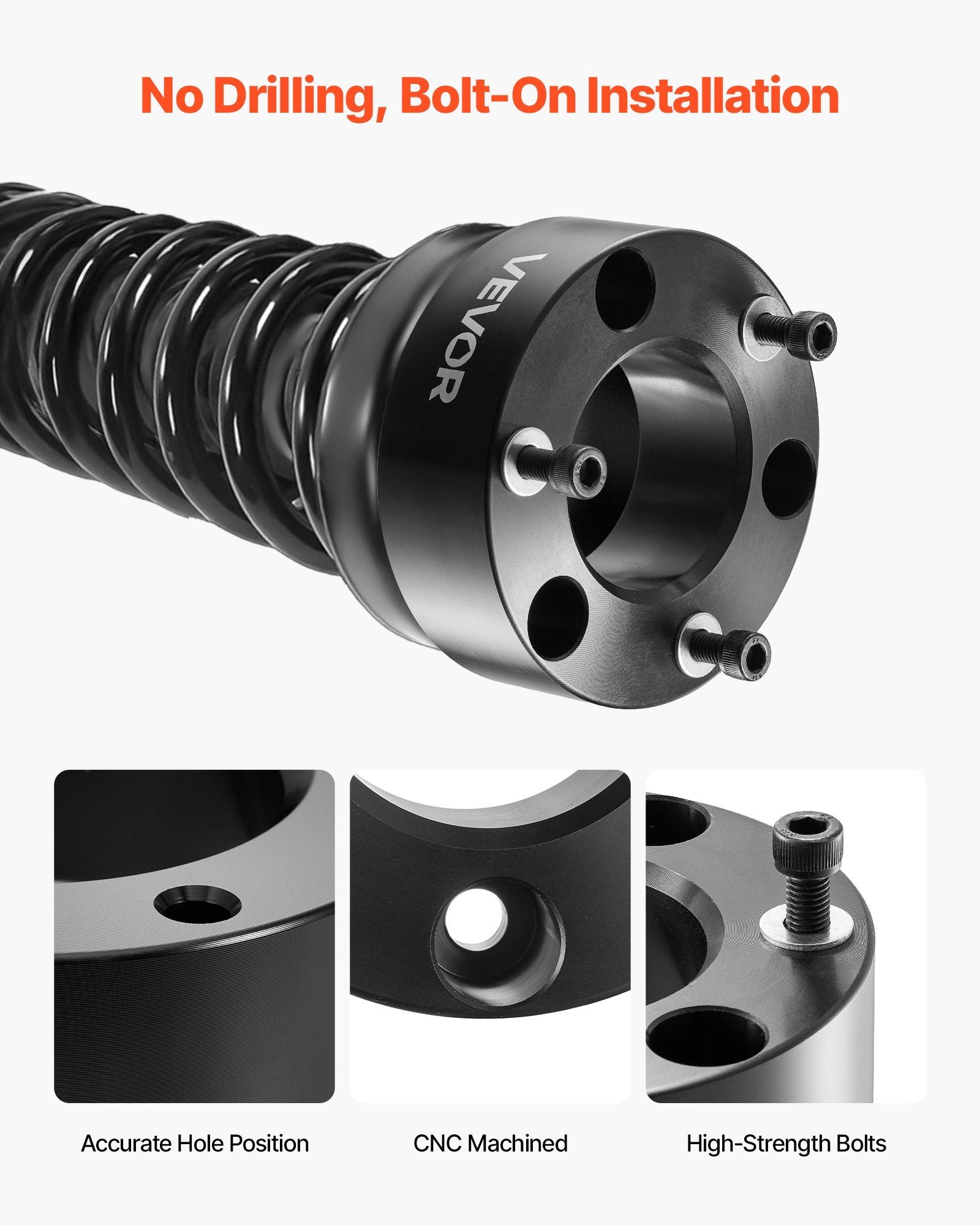 63.5 mm front levelling lift kit for Ford F150 — view 5