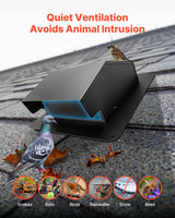 149 mm Hooded Wall Vent — view 5