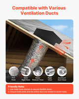 149 mm Hooded Wall Vent — view 6