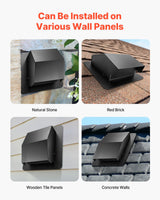149 mm Hooded Wall Vent — view 7