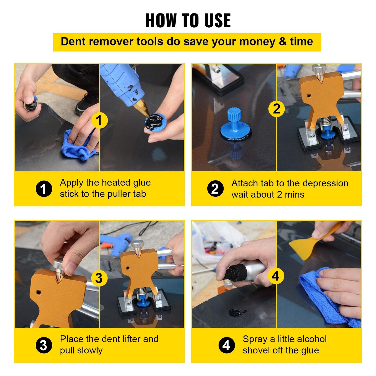 Paintless Dent Repair Tools Hail — view 5