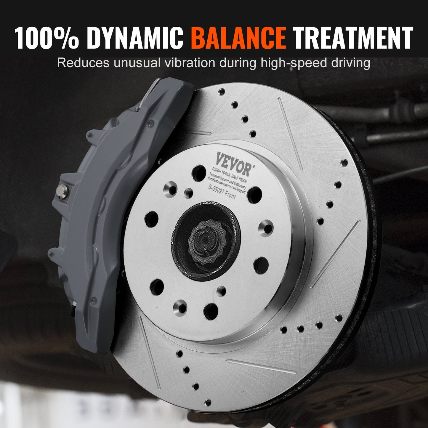 Front&Rear Rotors Disc Brake Pads — view 7