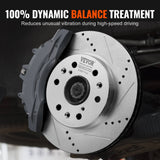 Front&Rear Rotors Disc Brake Pads — view 7