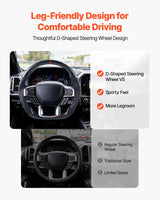 Carbon fibre steering wheel for Ford F150 — view 5