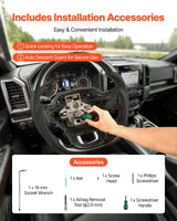 Carbon fibre steering wheel for Ford F150 — view 7