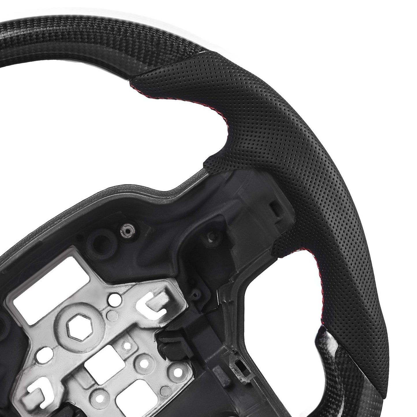 Carbon fibre steering wheel for Ford F150 — view 12