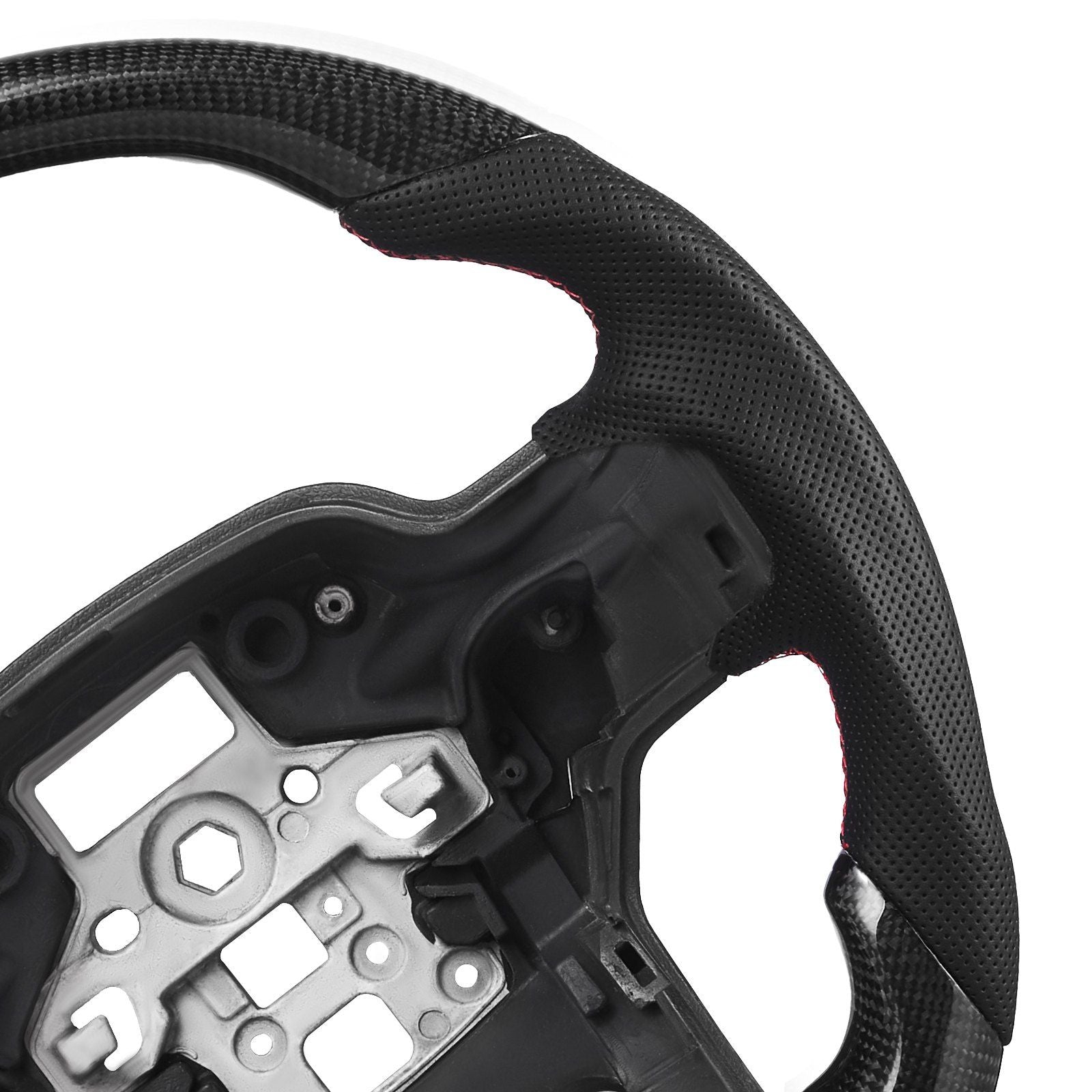 Carbon fibre steering wheel for Ford F150 — view 12