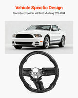 Carbon fibre steering wheel for Ford Mustang — view 3