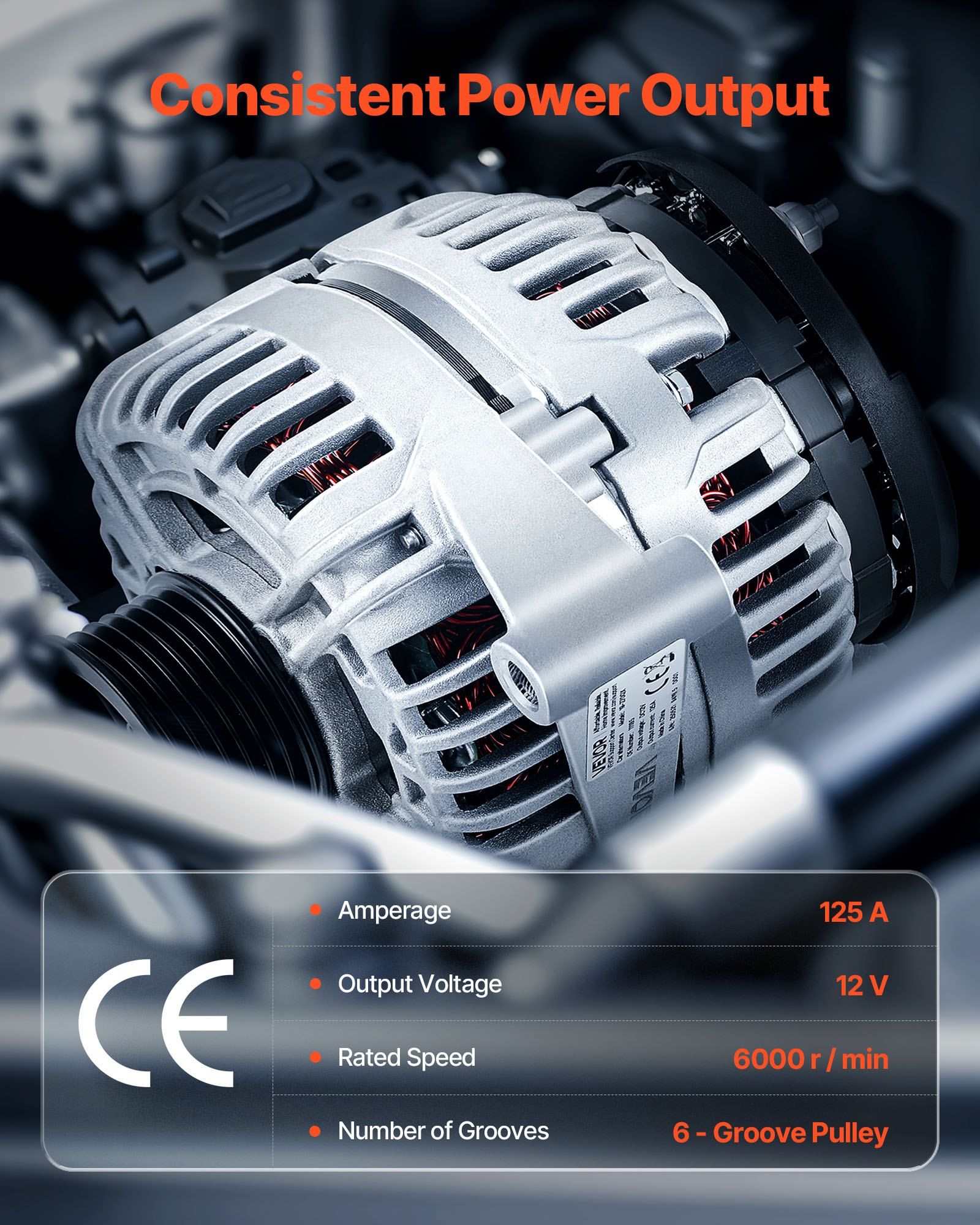 Car Alternator 11185 — view 4