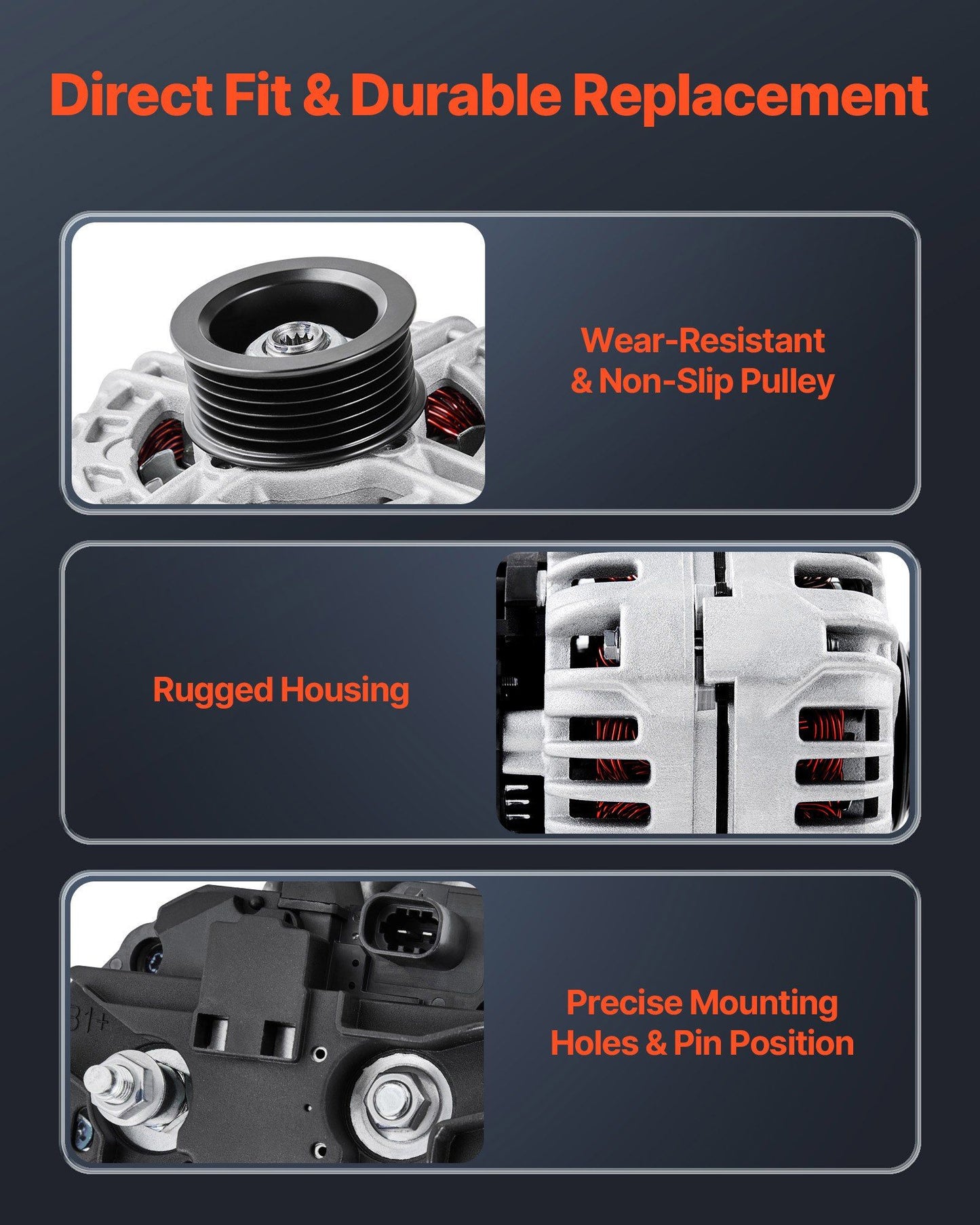 Car Alternator 11185 — view 5