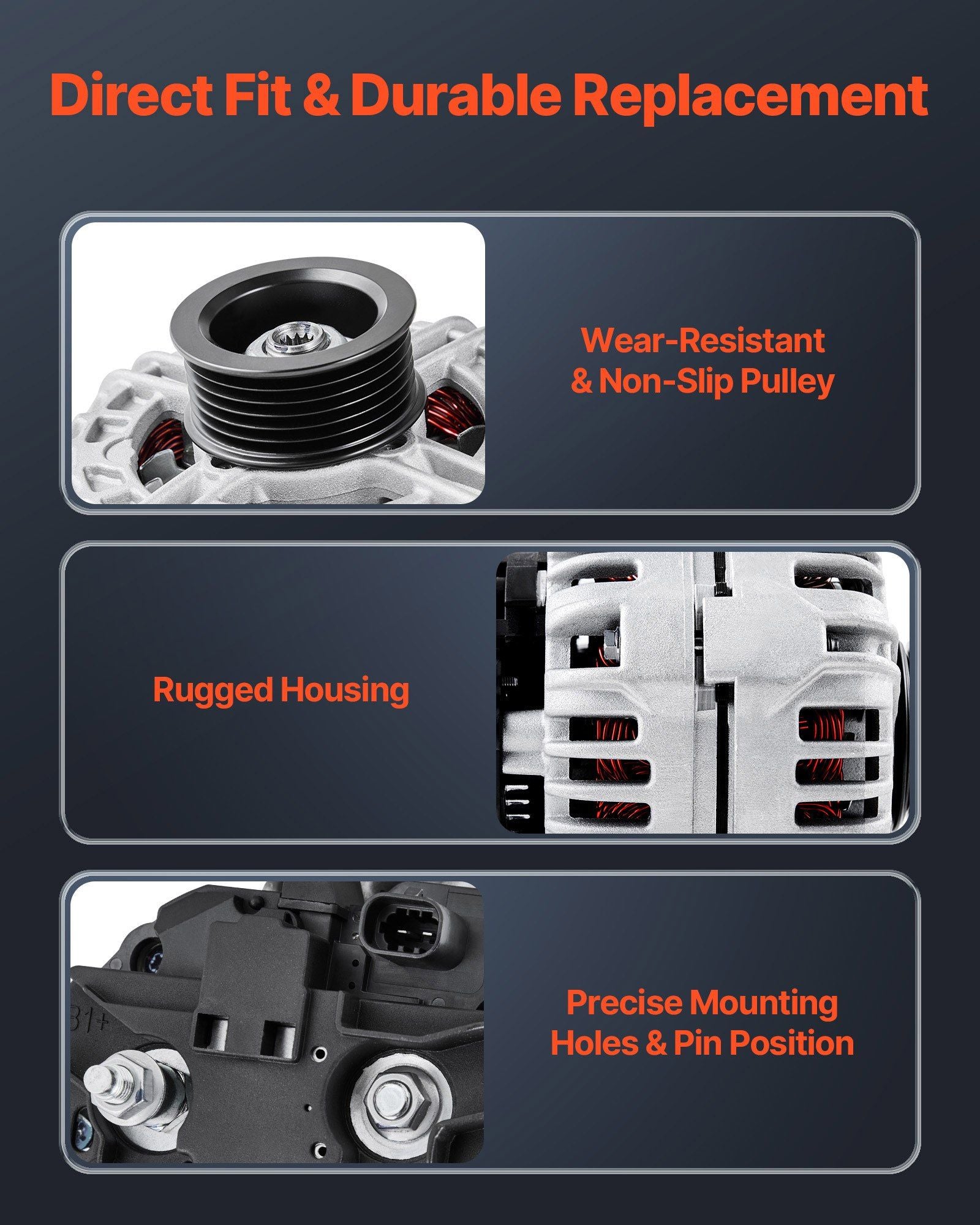 Car Alternator 11185 — view 5