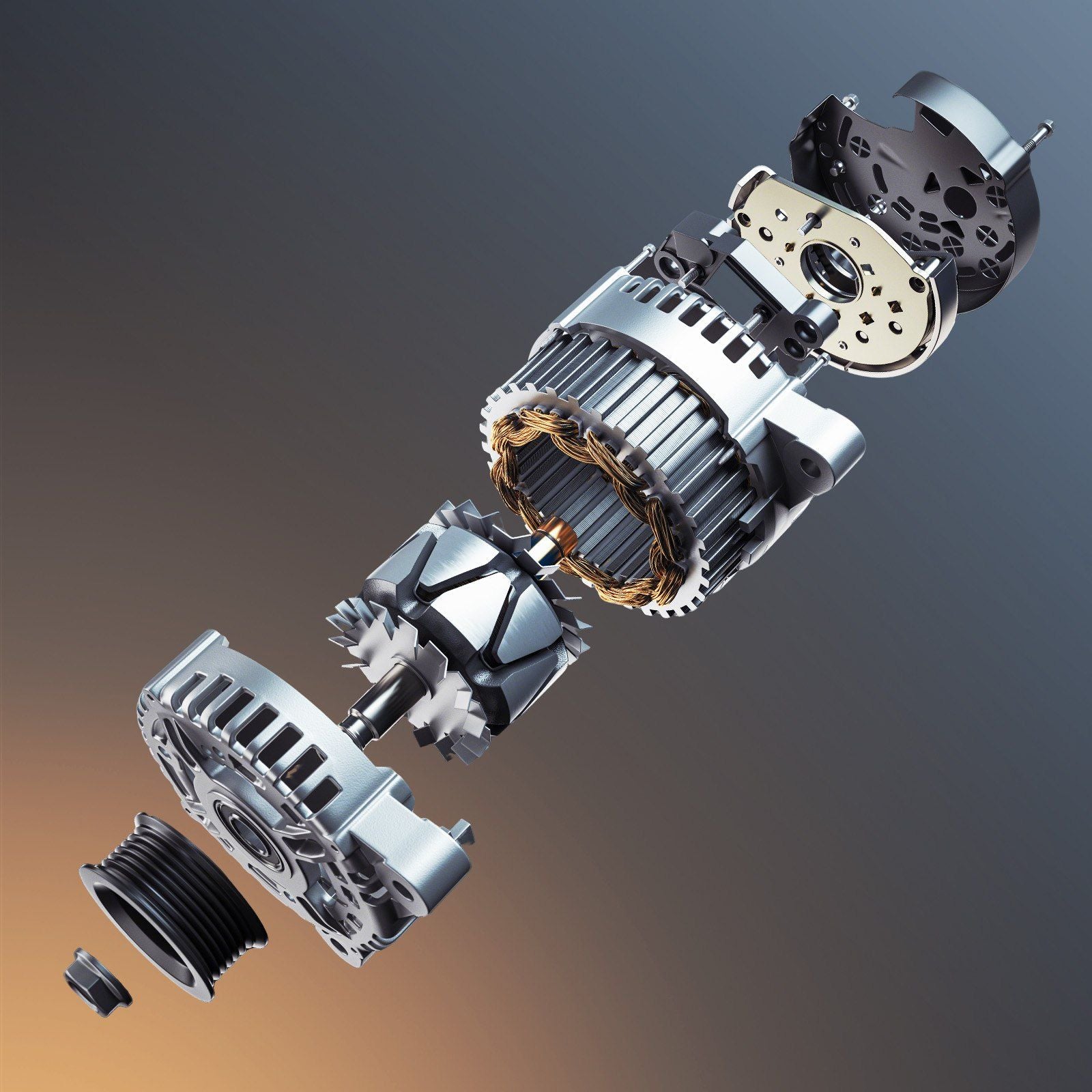 Car Alternator 11185 — view 9
