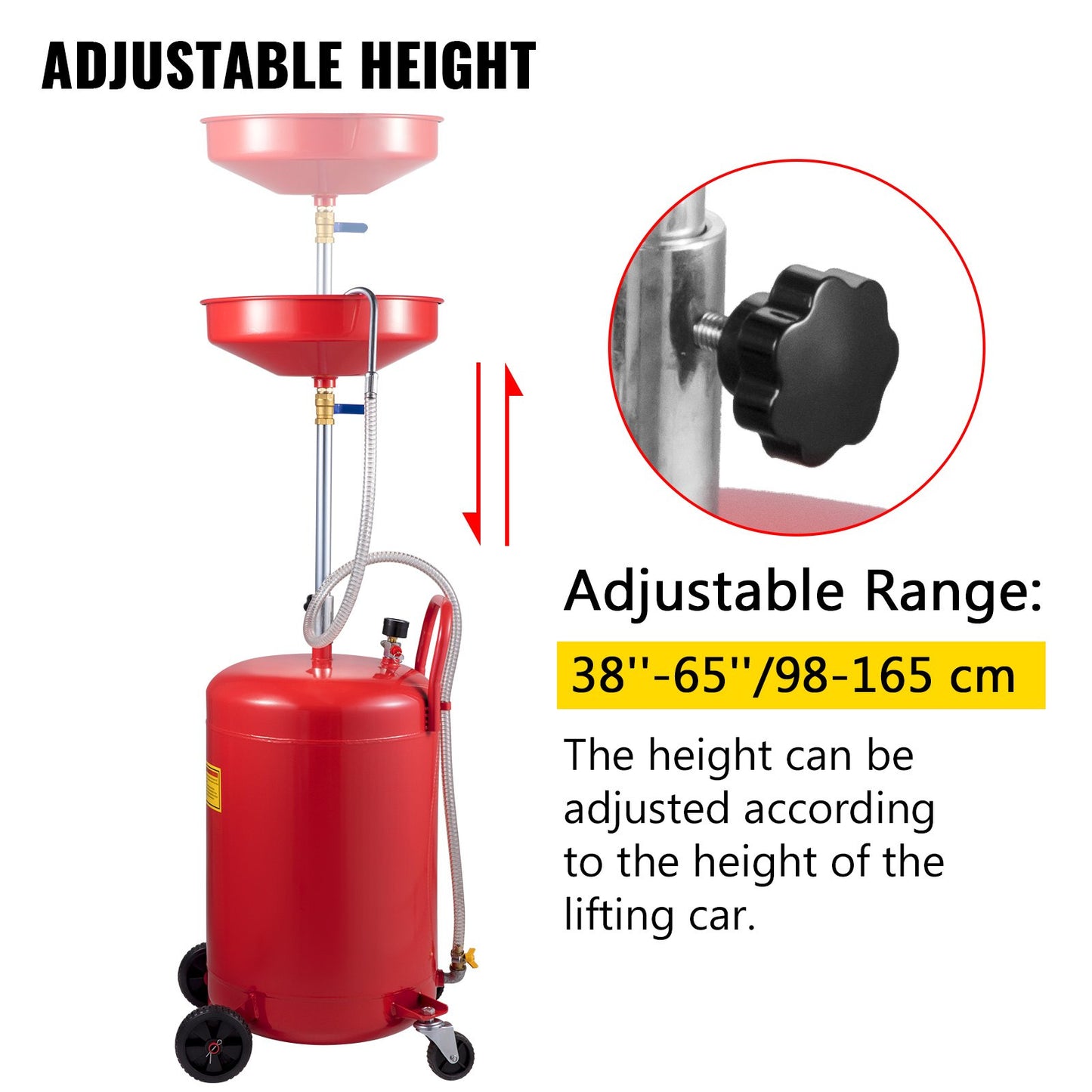 Waste Oil Drain Tank Portable — view 4