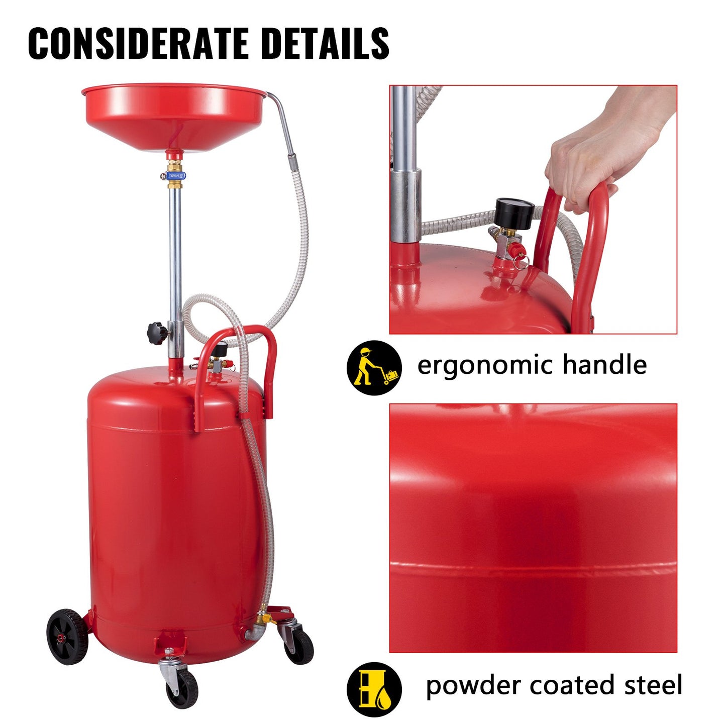 Waste Oil Drain Tank Portable — view 8
