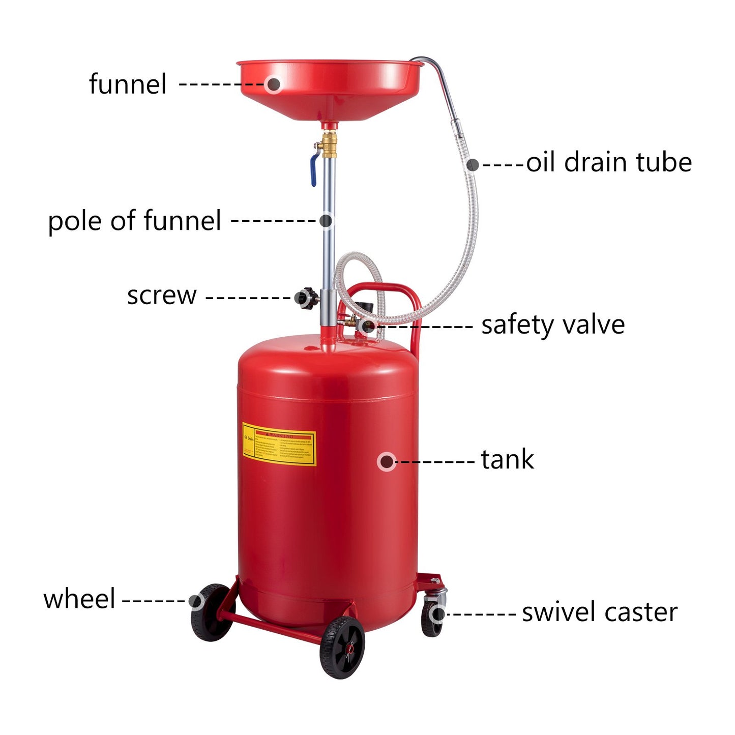 Waste Oil Drain Tank Portable — view 10