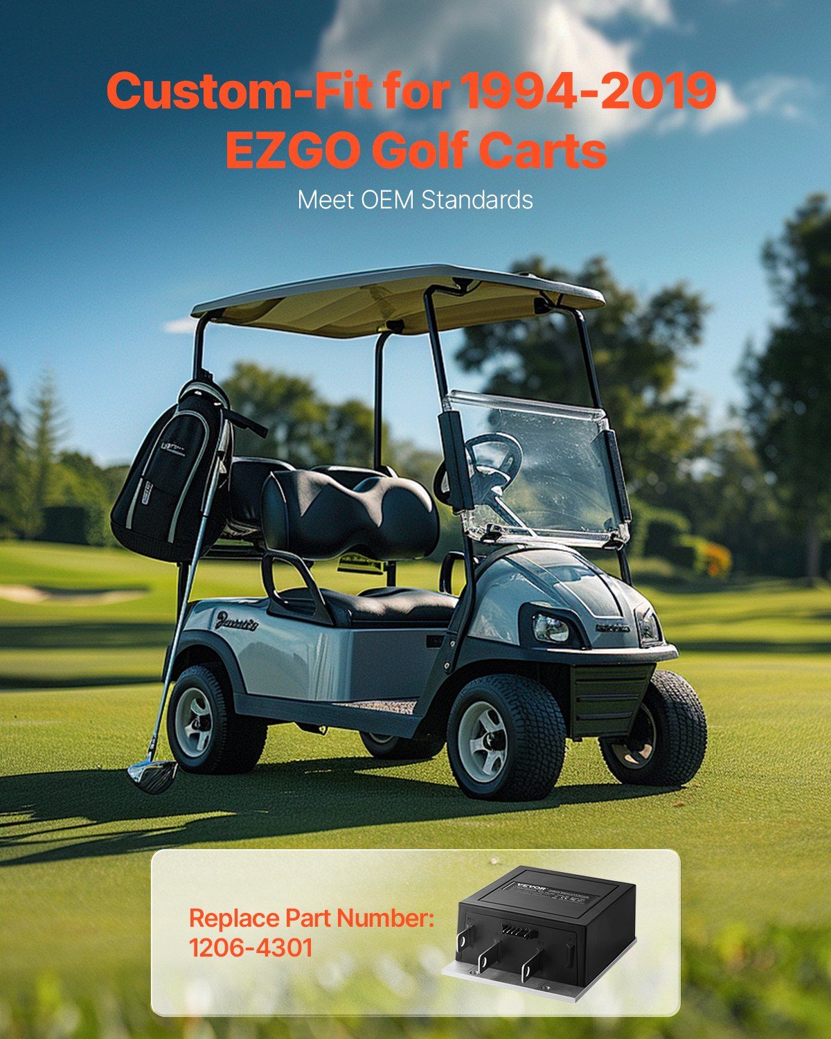 Golf cart speed controller 350 amp EZGO — view 3