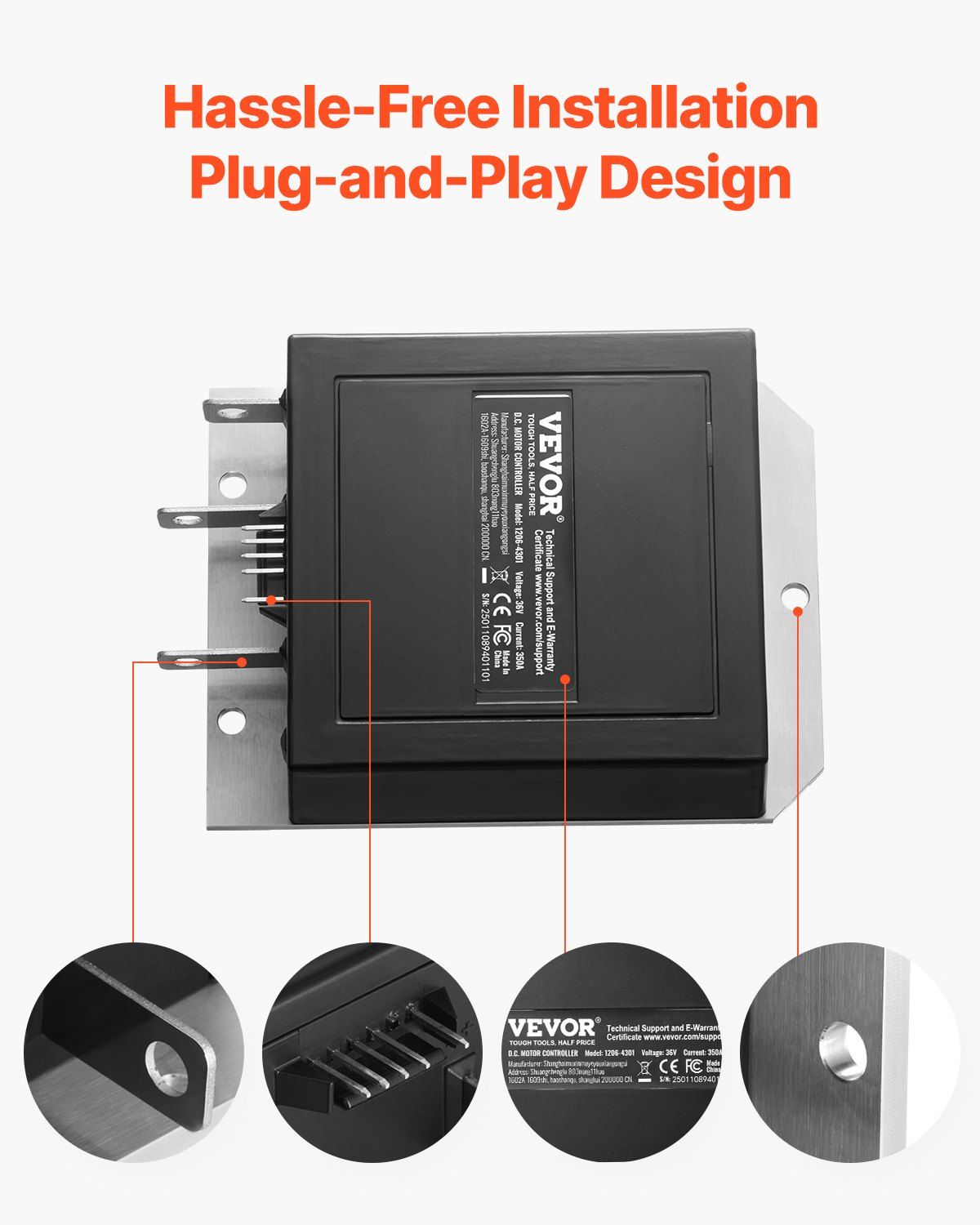 Golf cart speed controller 350 amp EZGO — view 7