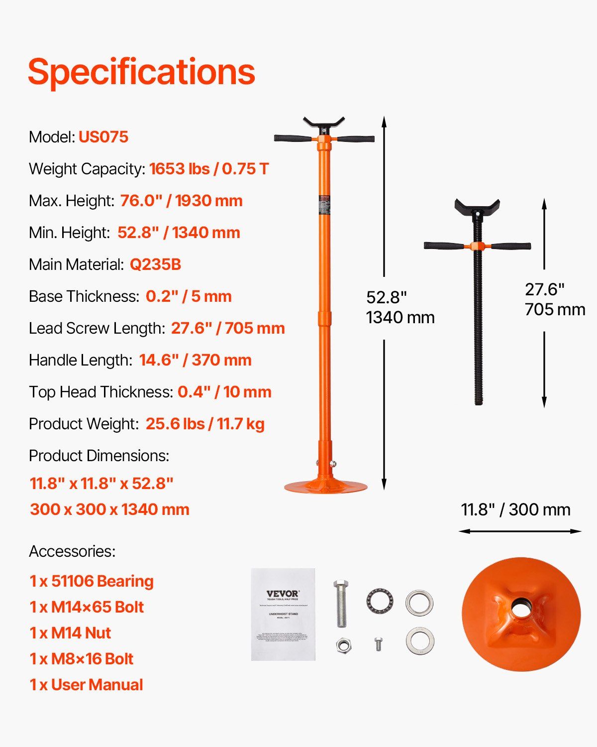 Underhoist Support Stand — view 8
