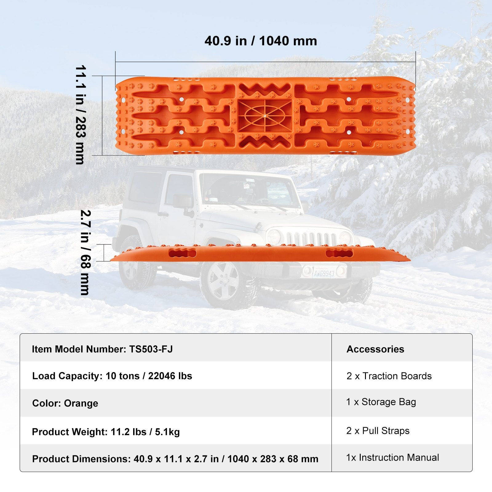 10 TON Traction Boards with — view 8