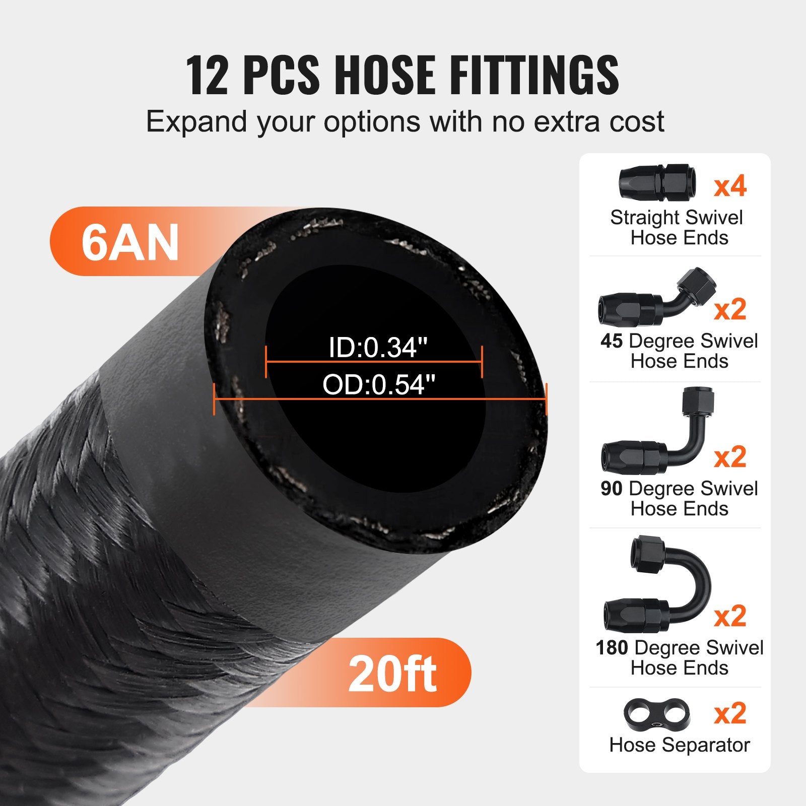 6AN Fuel Line Kit, 6.1 — view 6