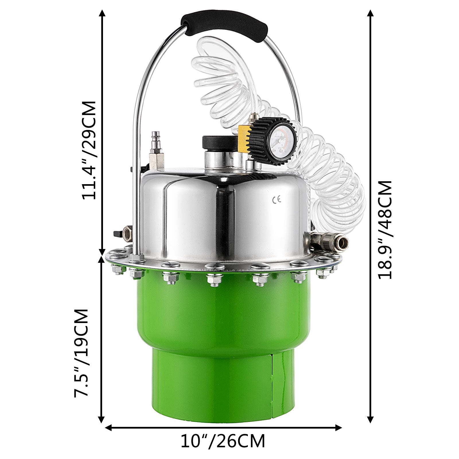 Pneumatic Air Pressure Bleeder Brake Pressure — view 9