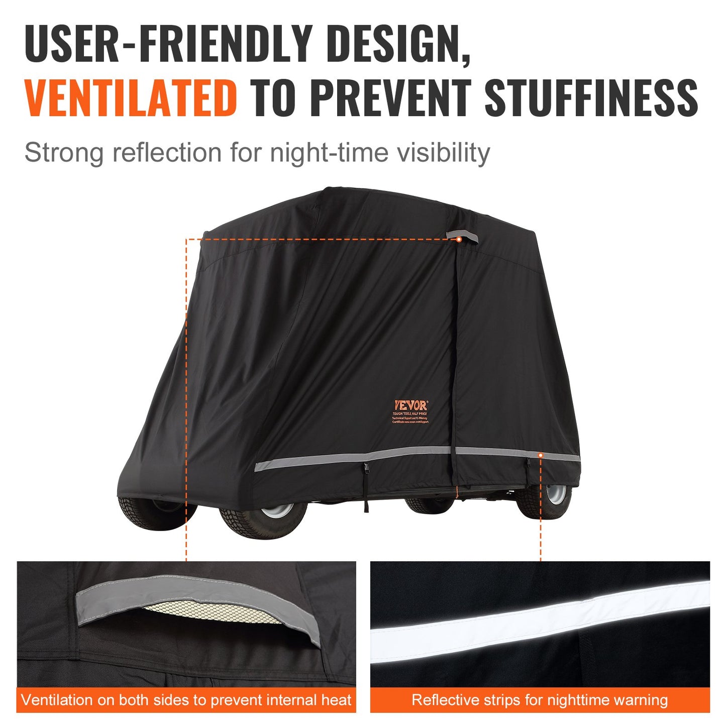 4 Passenger Golf Cart Cover — view 6