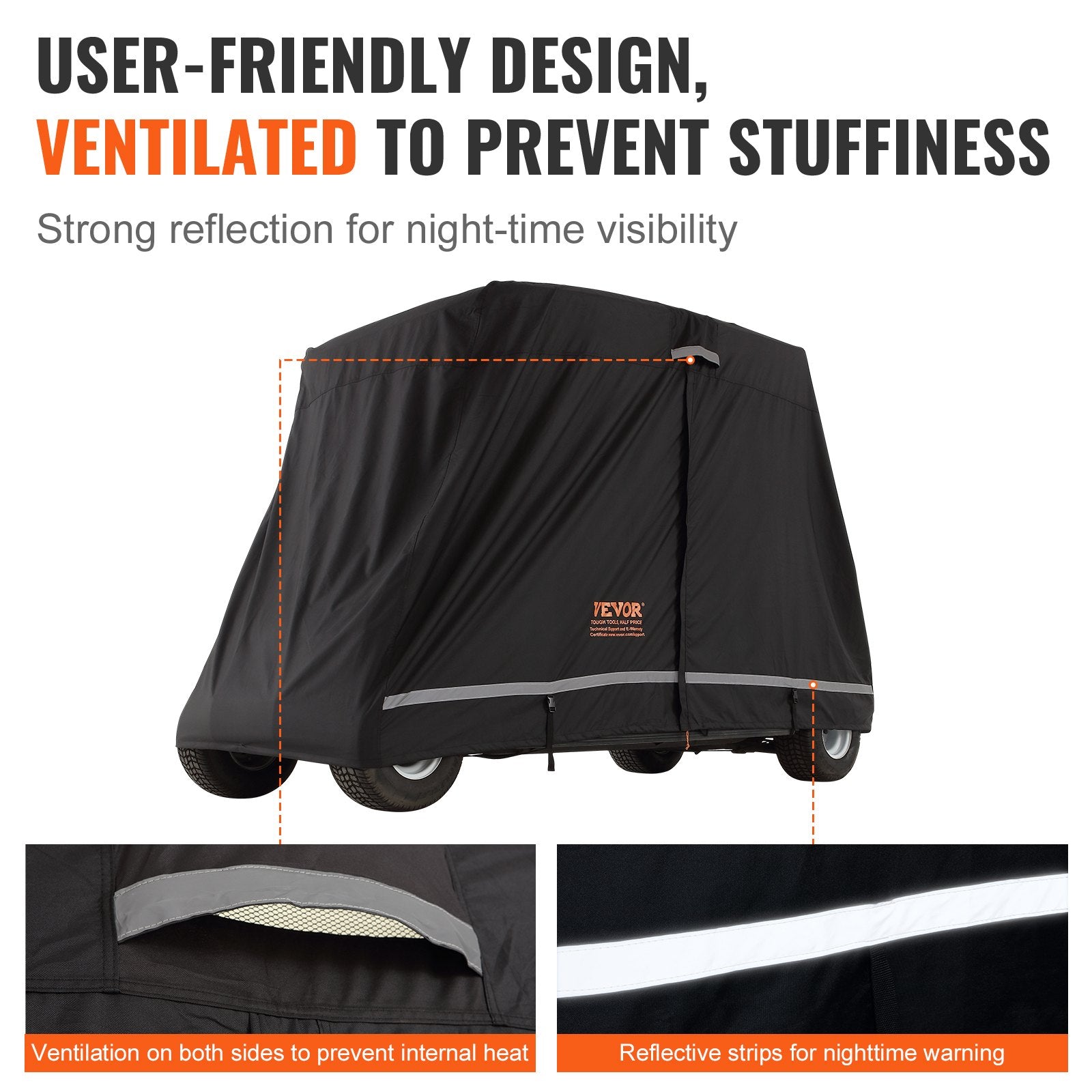 4 Passenger Golf Cart Cover — view 6
