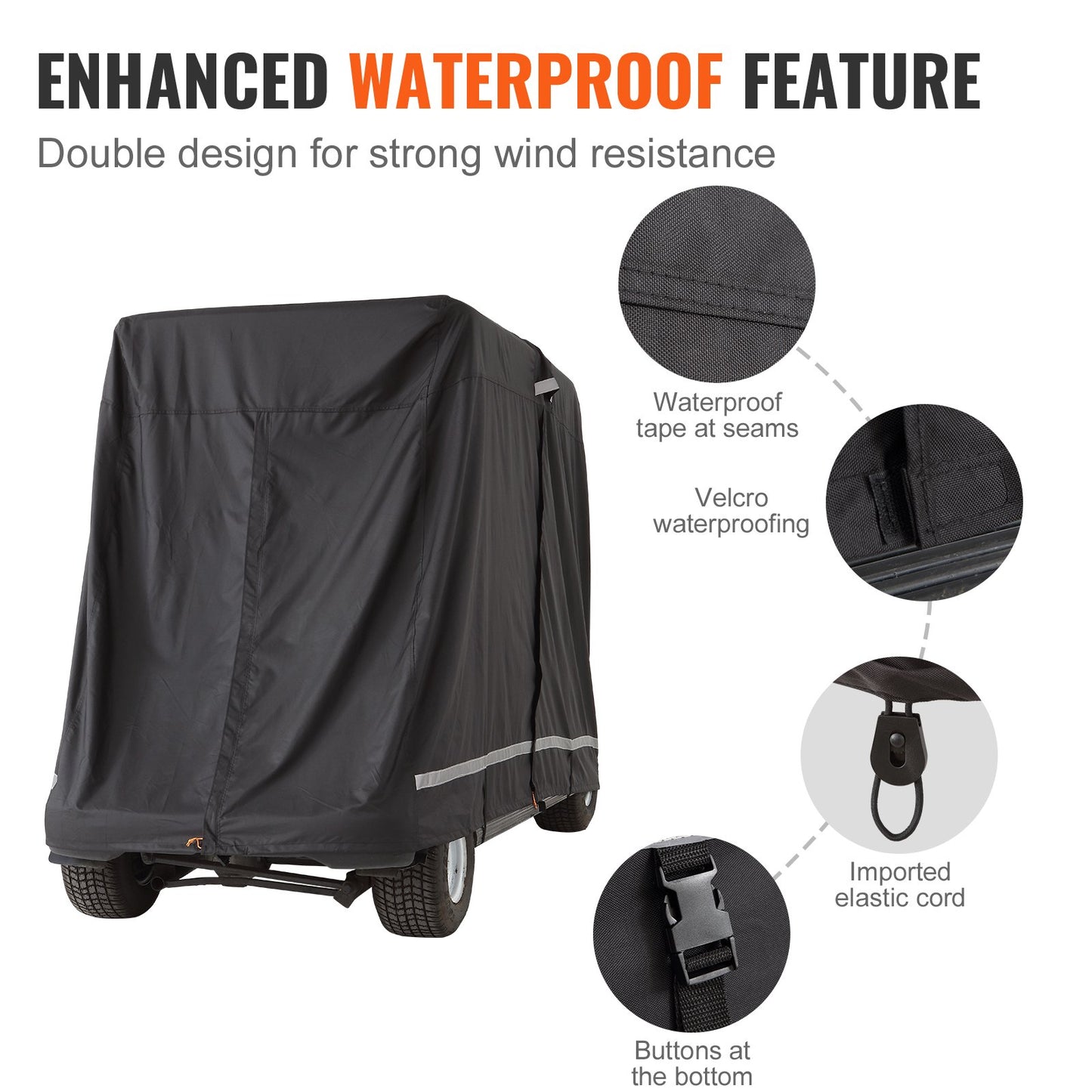 4 Passenger Golf Cart Cover — view 7