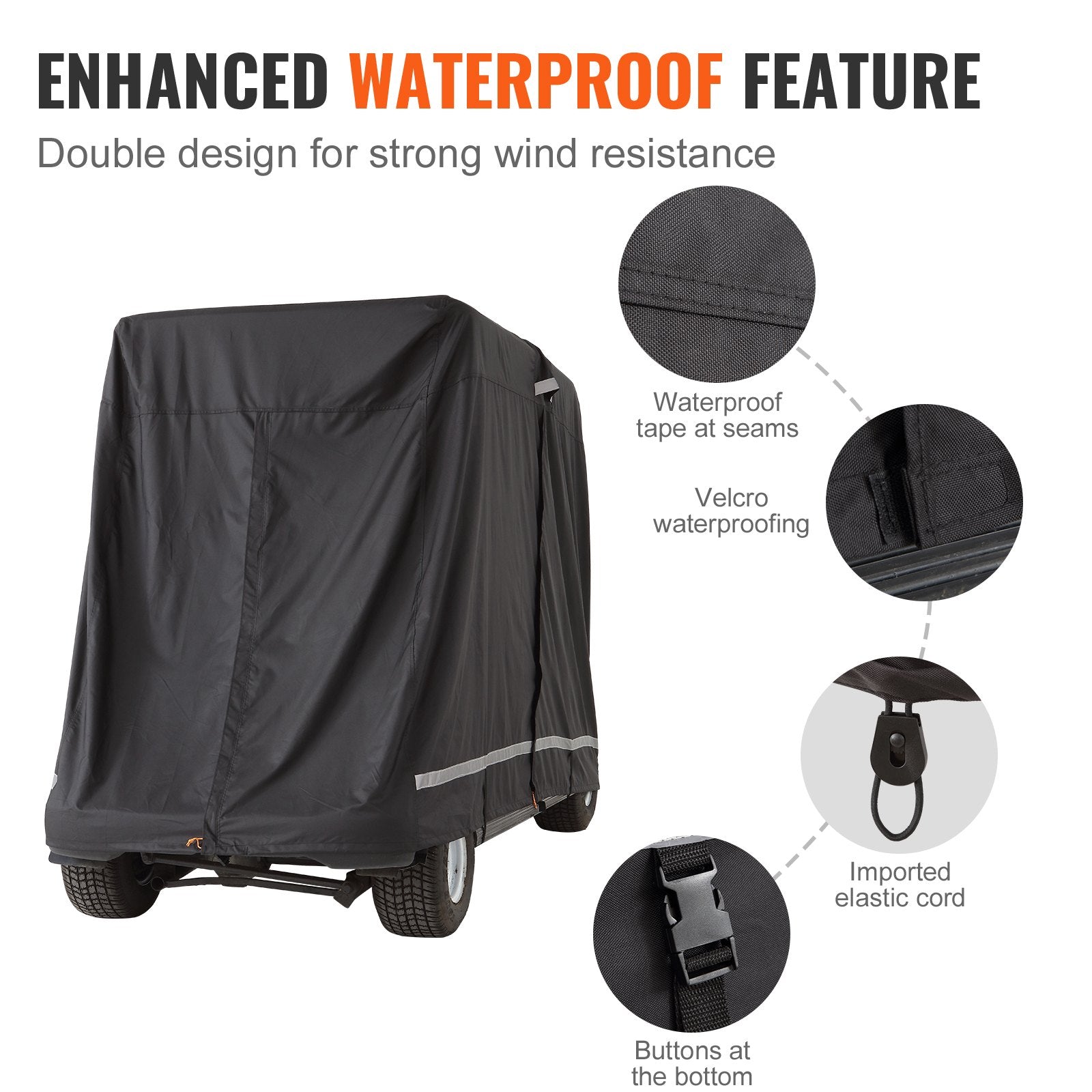 4 Passenger Golf Cart Cover — view 7