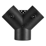 Diesel heater 75 mm 3-way Y duct connector — view 10