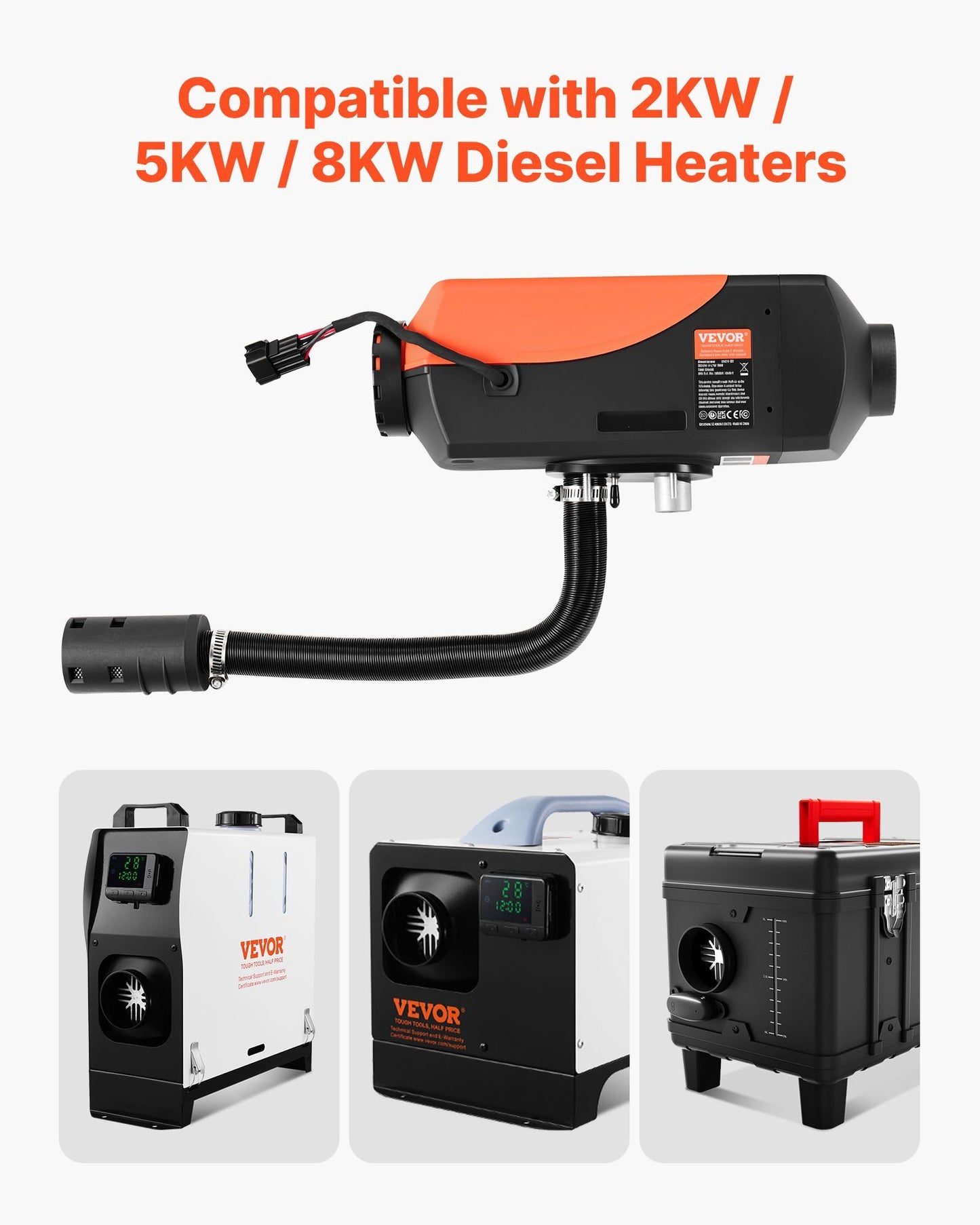 Diesel heater intake pipe kit 25 mm — view 4