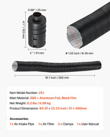 Diesel heater intake pipe kit 25 mm — view 8