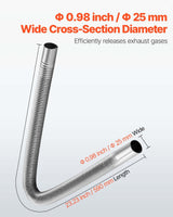 Diesel heater exhaust hose 600 mm — view 5