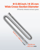 Diesel heater exhaust hose 1490 mm — view 5