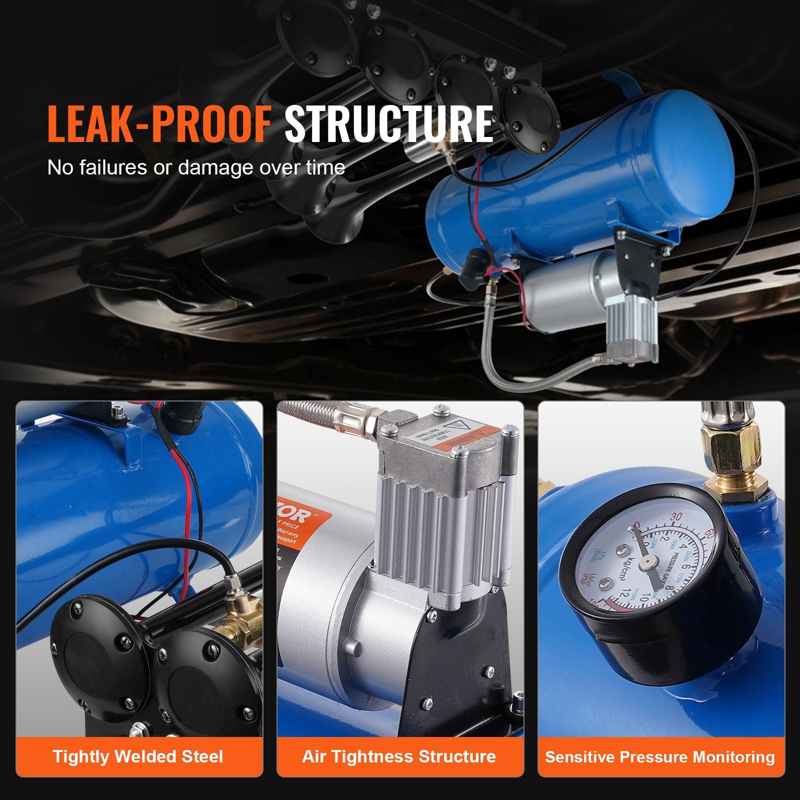 12V Air Compressor with Tank — view 7