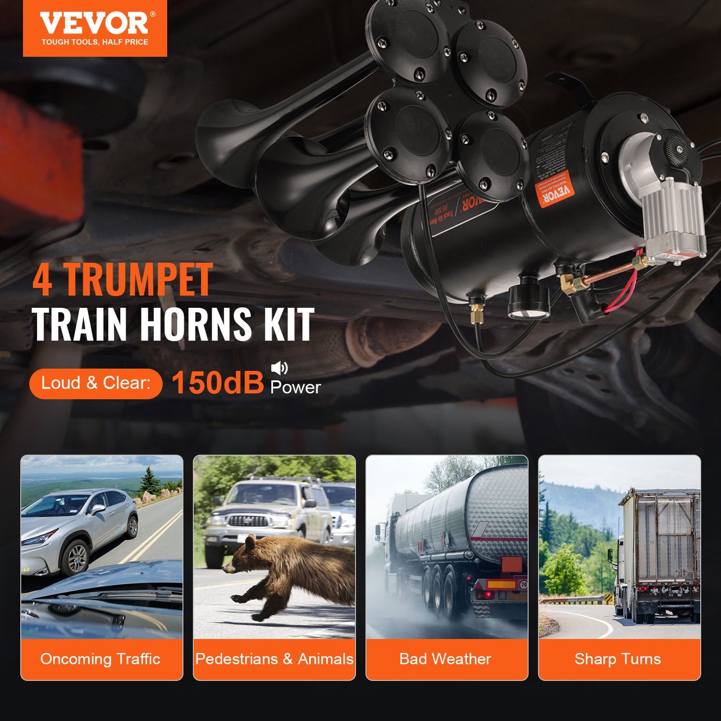 Train Horns Kit — view 3