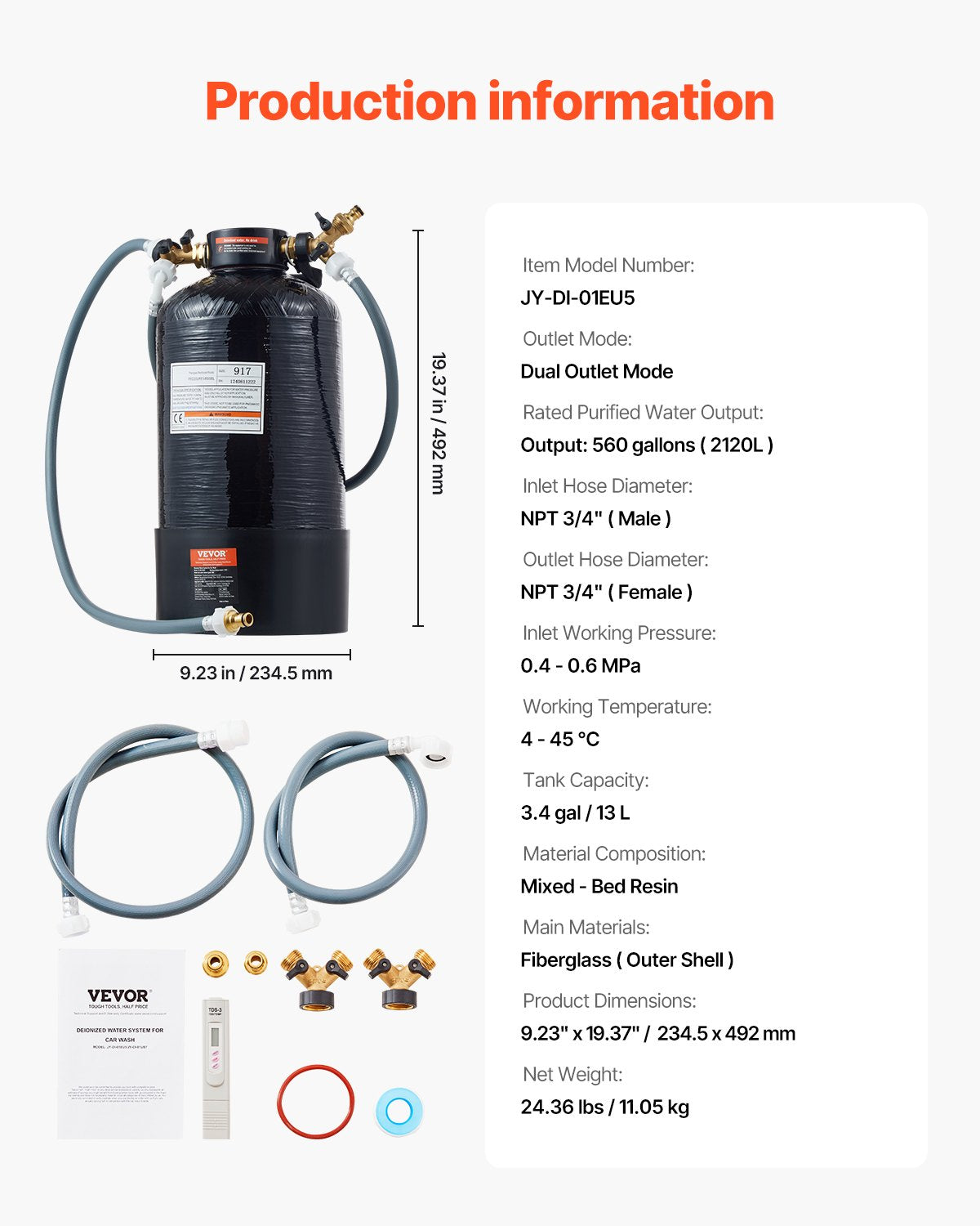 Spotless Deionized Water System Car — view 8