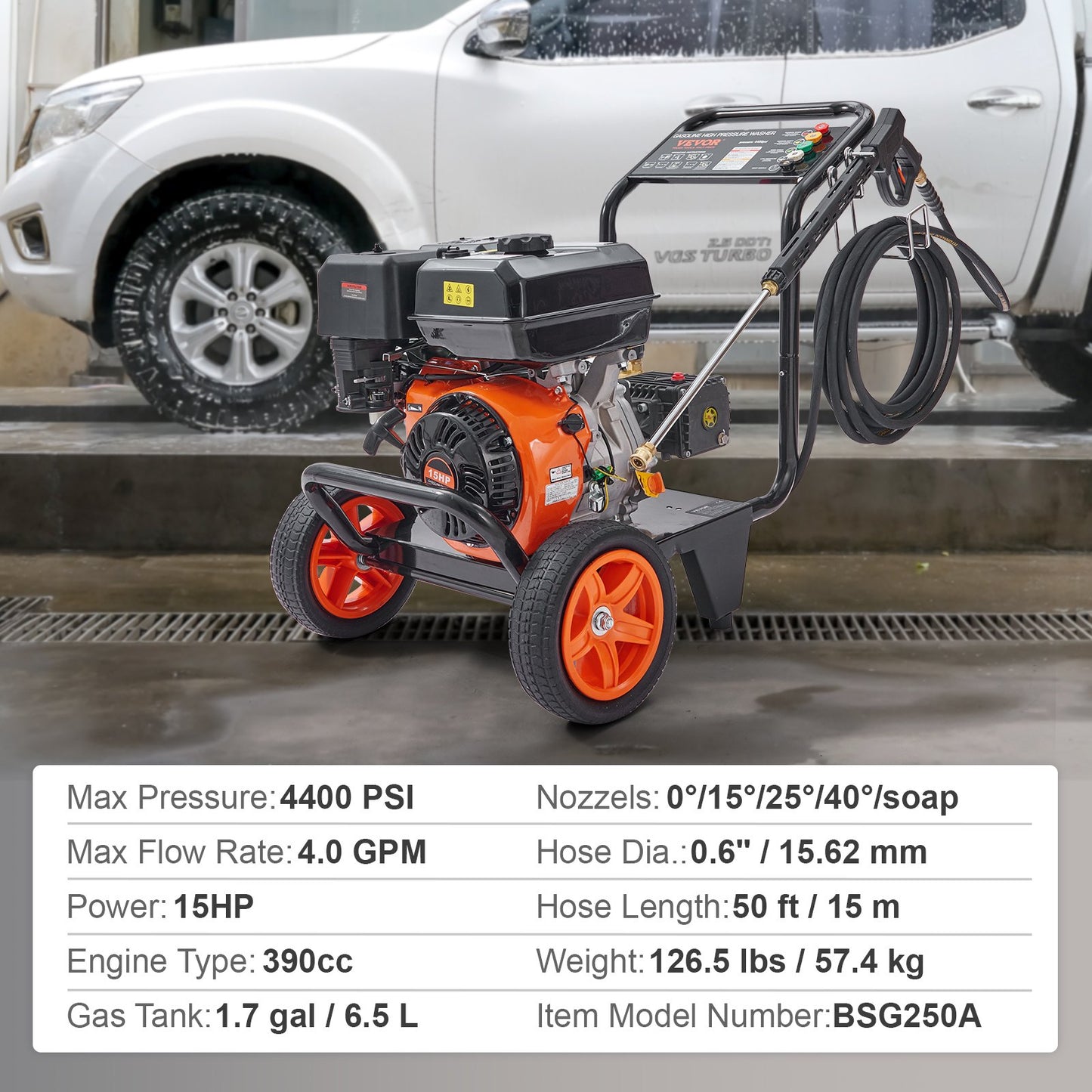 Gas Pressure Washer Gas Powered — view 8