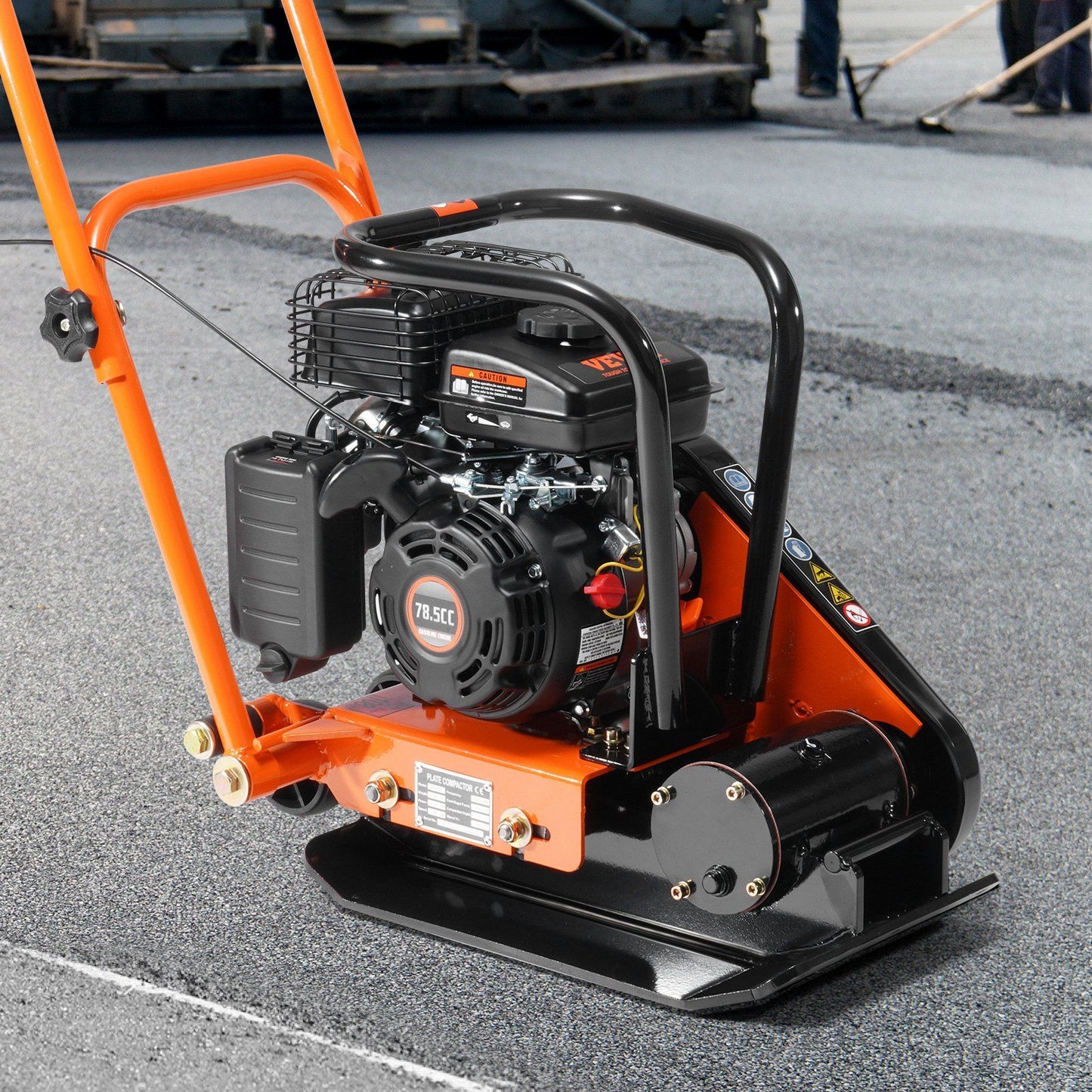Plate Compactor 2.8 HP 78.5CC Gas Engine — view 9