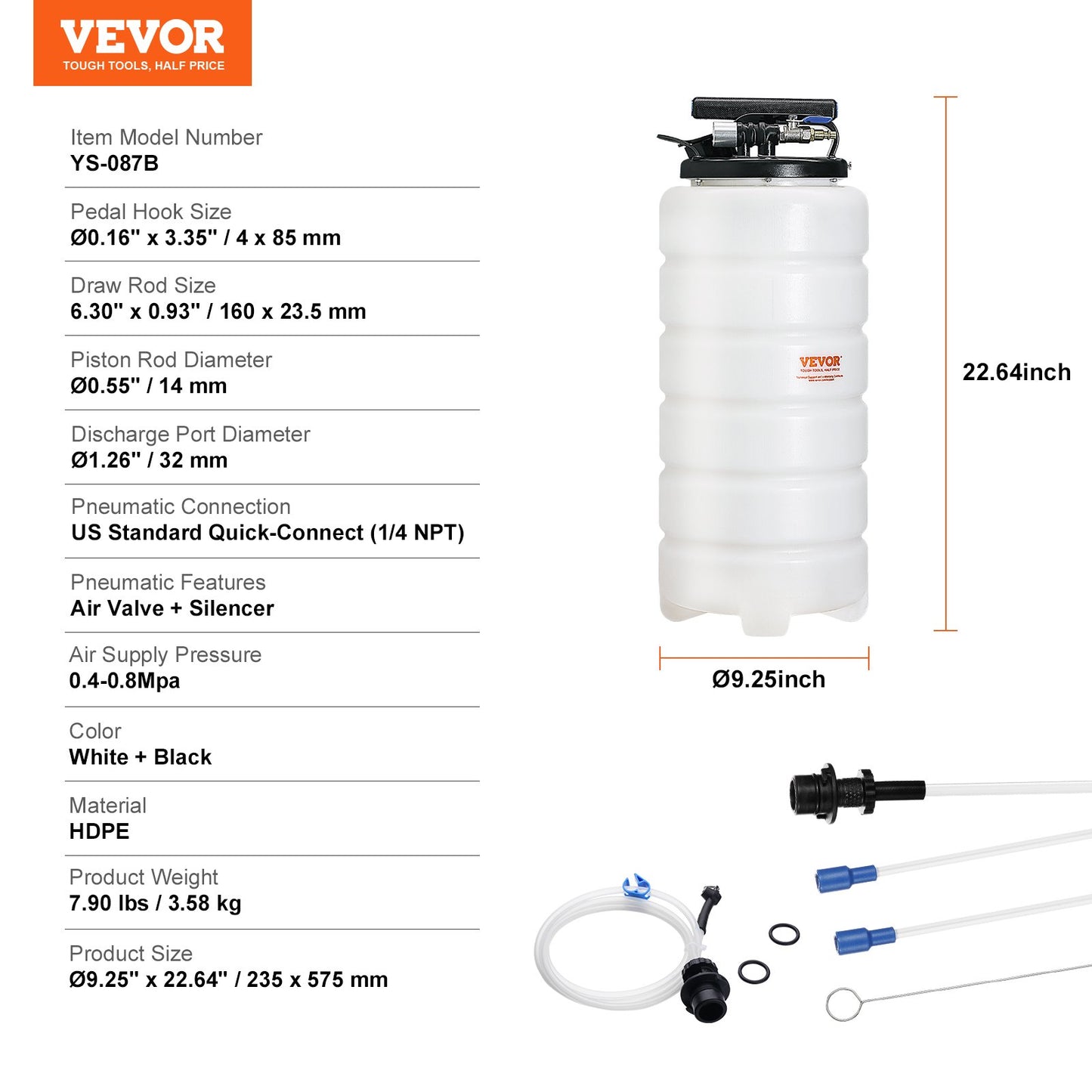 Fluid Extractor, 15 Liters Capacity — view 8
