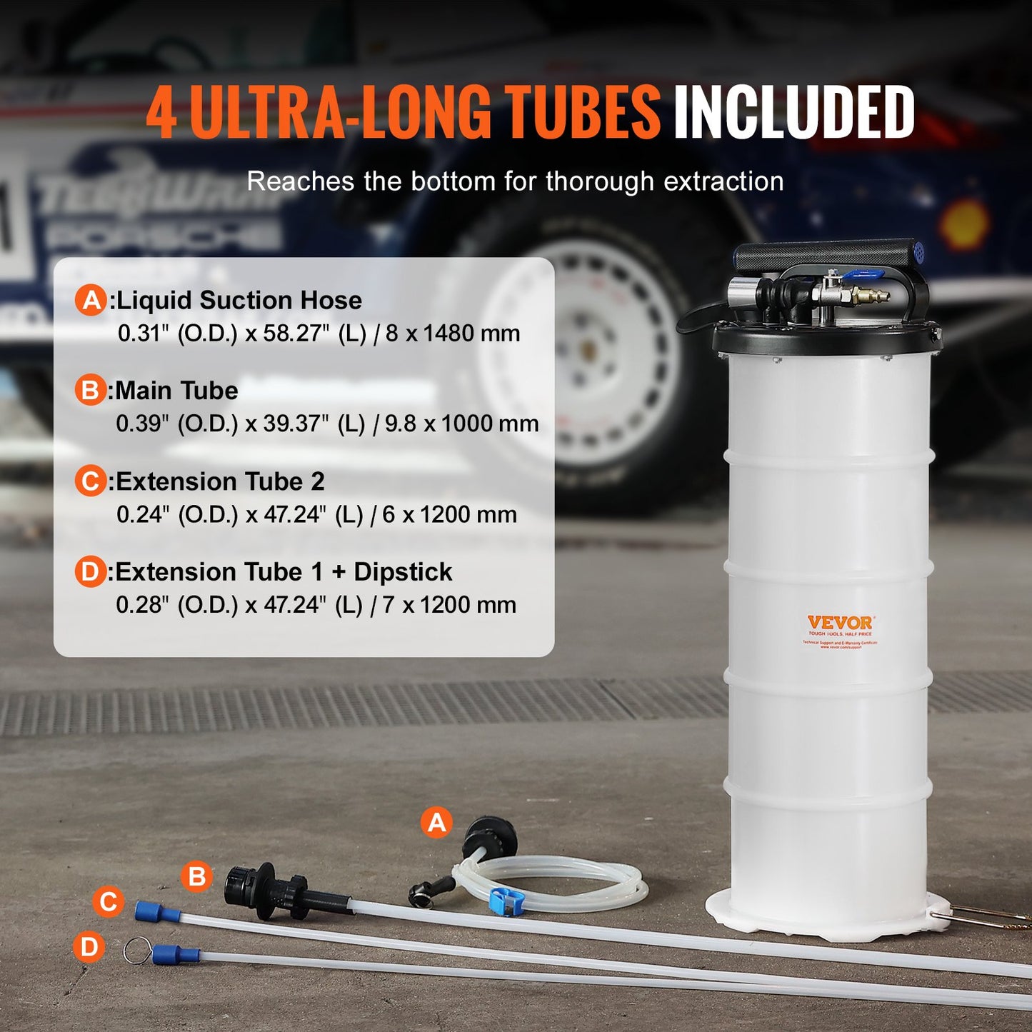 Fluid Extractor, 6.5 Liters Capacity — view 5