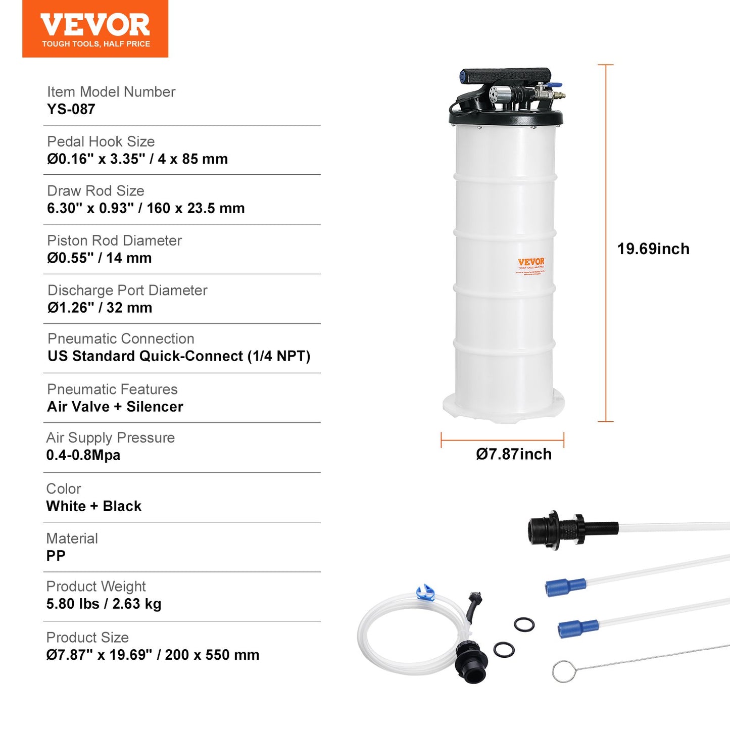 Fluid Extractor, 6.5 Liters Capacity — view 8
